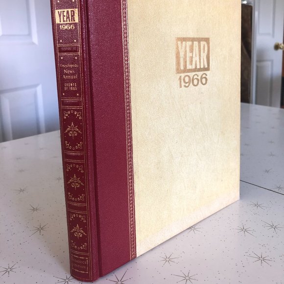 Year-1966 Events of 1965 - Rare Encyclopedia Yearbook - Picture 2 of 11